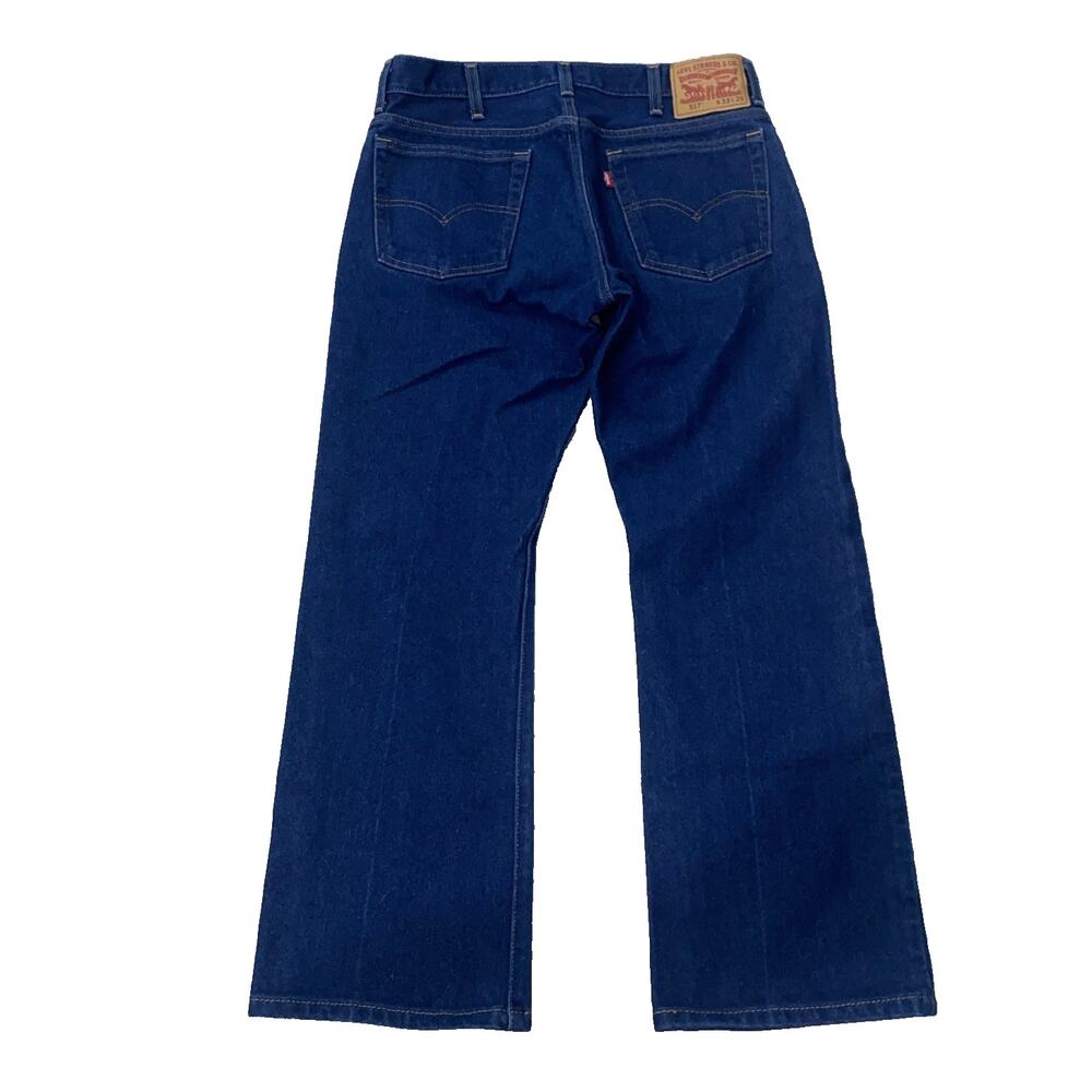 Levi's 517 Men WPL423 Slim Straight Blue Jeans W33 L29 Streetwear Western Skater